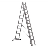 Smart Level Reformleiter 3-teilig mit Top Safe System 3x14
