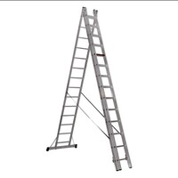 Smart Level Reformleiter 3-teilig mit Top Safe System 3x10