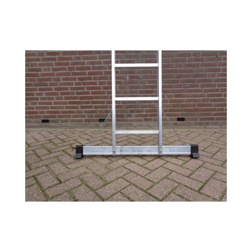 Smart Level Schiebeleiter 3-teilig mit Top Safe System 3x12