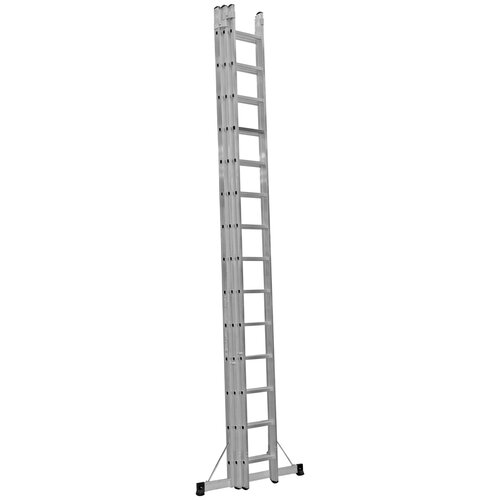 Smart Level Schiebeleiter 3-teilig mit Top Safe System 3x10