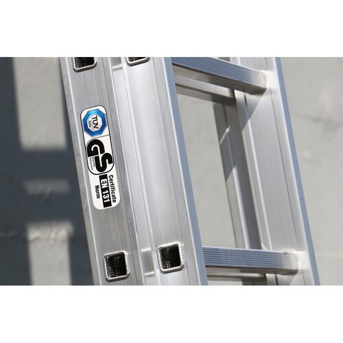 Smart Level Schiebeleiter 2-teilig mit Top Safe System 2x14