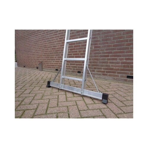 Smart Level Schiebeleiter 2-teilig mit Top Safe System 2x12