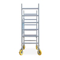 Euroscaffold Gartengerüst 90x190x3m + 30 cm Plattform + Gartengerüsträder