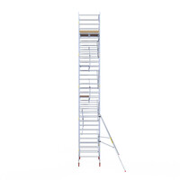 Panthera Panthera 135x185 Rollgerüst 10,2 m Arbeitshöhe einfaches Geländer