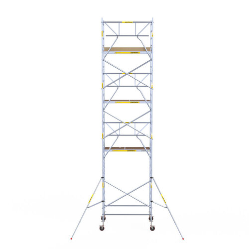 Panthera 135x185 Rollgerüst 9,2 m Arbeitshöhe einfaches Geländer Panthera Panthera 135x185 Rollgerüst 9,2 m Arbeitshöhe einfaches Geländer