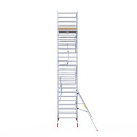 Panthera Panthera 135x185 Rollgerüst 8,2 m Arbeitshöhe einfaches Geländer