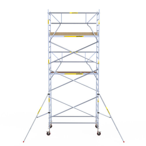 Rollgerüst 135x245 7,2m Arbeitshöhe Einzelgeländer Panthera Rollgerüst 135x245 7,2m Arbeitshöhe Einzelgeländer