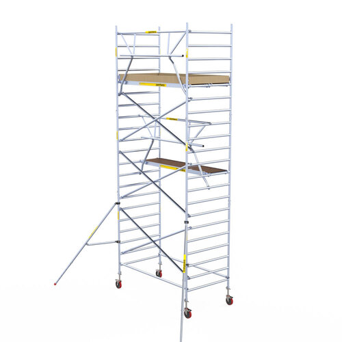 Rollgerüst 135x245 7,2m Arbeitshöhe Einzelgeländer Panthera Rollgerüst 135x245 7,2m Arbeitshöhe Einzelgeländer