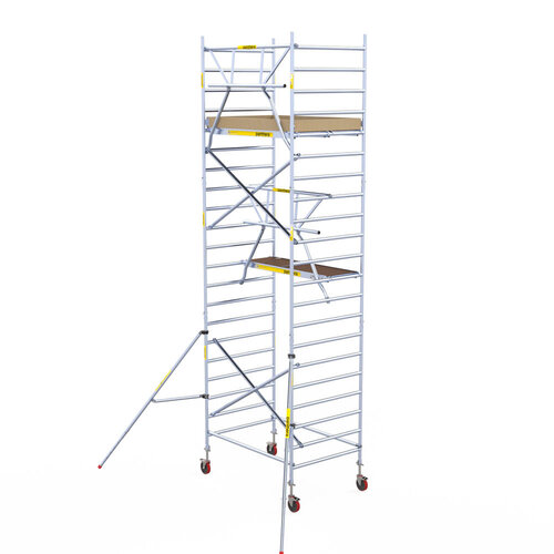 Panthera Panthera 135x185 Rollgerüst 7,2m Arbeitshöhe einfaches Frontgeländer