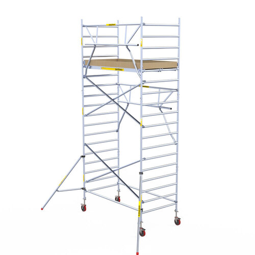 Rollgerüst 135x245 6,2m Arbeitshöhe Einzelgeländer Panthera Rollgerüst 135x245 6,2m Arbeitshöhe Einzelgeländer