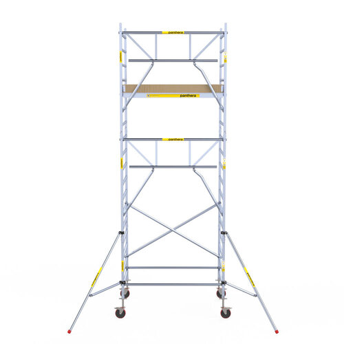 Panthera 135x185 Rollgerüst 6,2 m Arbeitshöhe einfaches Geländer Panthera Panthera 135x185 Rollgerüst 6,2 m Arbeitshöhe einfaches Geländer