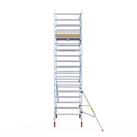Panthera Panthera 135x185 Rollgerüst 6,2 m Arbeitshöhe einfaches Geländer