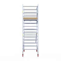 Panthera Rollgerüst Panthera 135x185 5,2m Arbeitshöhe einfaches Frontgeländer