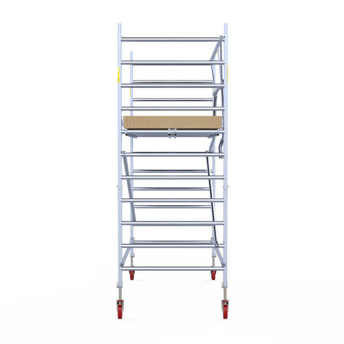 Rollgerüst 135x245 4,2m Arbeitshöhe einfaches Frontgeländer Panthera Rollgerüst 135x245 4,2m Arbeitshöhe einfaches Frontgeländer