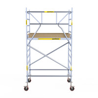 Panthera Panthera 135x185 Rollgerüst 4,2m Arbeitshöhe einfaches Frontgeländer