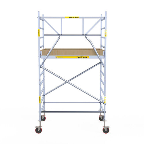 Panthera 135x185 Rollgerüst 4,2m Arbeitshöhe einfaches Frontgeländer Panthera Panthera 135x185 Rollgerüst 4,2m Arbeitshöhe einfaches Frontgeländer