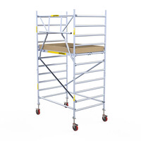 Panthera Panthera 135x185 Rollgerüst 4,2m Arbeitshöhe einfaches Frontgeländer