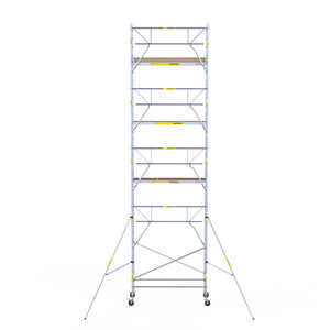 Panthera Panthera Rollgerüst 90x245 10,2m Arbeitshöhe einfaches Geländer Panthera Rollgerüst 90x245 10,2m Arbeitshöhe einfaches Geländer