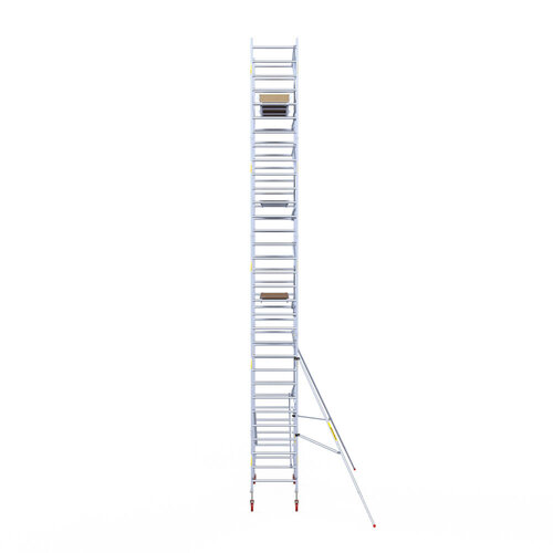 Panthera Rollgerüst 90x245 10,2m Arbeitshöhe einfaches Geländer Panthera Panthera Rollgerüst 90x245 10,2m Arbeitshöhe einfaches Geländer