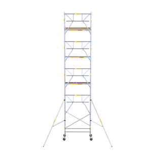 Panthera Panthera 90x185 Rollgerüst 10,2m Arbeitshöhe einfaches Geländer Panthera 90x185 Rollgerüst 10,2m Arbeitshöhe einfaches Geländer