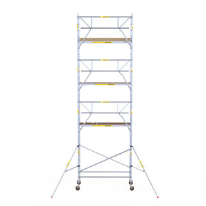 Panthera Panthera Rollgerüst 90x245 9,2m Arbeitshöhe einfaches Geländer Panthera Rollgerüst 90x245 9,2m Arbeitshöhe einfaches Geländer