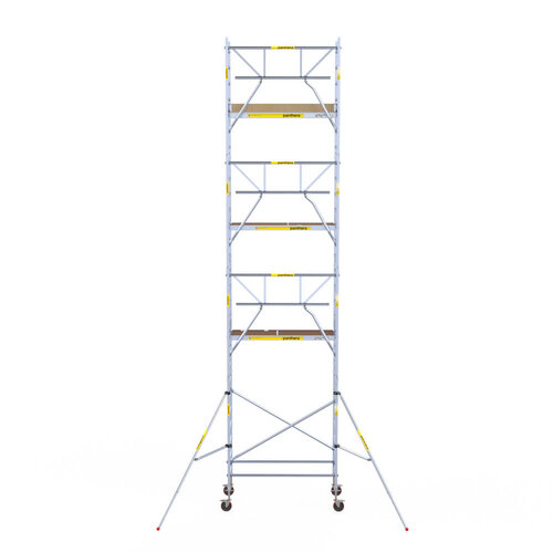 Rollgerüst Panthera 90x185 9,2m Arbeitshöhe einfaches Frontgeländer Panthera Rollgerüst Panthera 90x185 9,2m Arbeitshöhe einfaches Frontgeländer