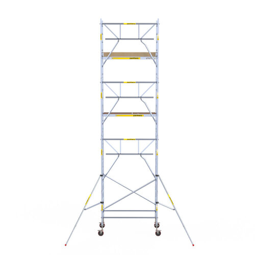 Rollgerüst Panthera 90x185 8,2m Arbeitshöhe einfaches Frontgeländer Panthera Rollgerüst Panthera 90x185 8,2m Arbeitshöhe einfaches Frontgeländer