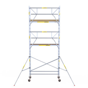 Panthera Panthera Rollgerüst 90x245 7,2m Arbeitshöhe einfaches Geländer Panthera Rollgerüst 90x245 7,2m Arbeitshöhe einfaches Geländer