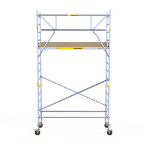 Panthera Panthera Rollgerüst 90x245 5,2m Arbeitshöhe einfaches Geländer Panthera Rollgerüst 90x245 5,2m Arbeitshöhe einfaches Geländer