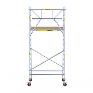Rollgerüst Panthera 90x185 5,2m Arbeitshöhe einfaches Frontgeländer
