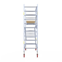 Panthera Panthera 90x185 Rollgerüst 4,2m Arbeitshöhe einfaches Frontgeländer