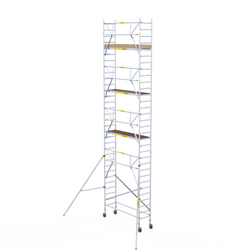 Rollgerüst 75x245 10,2m Arbeitshöhe Einzelgeländer Panthera Rollgerüst 75x245 10,2m Arbeitshöhe Einzelgeländer