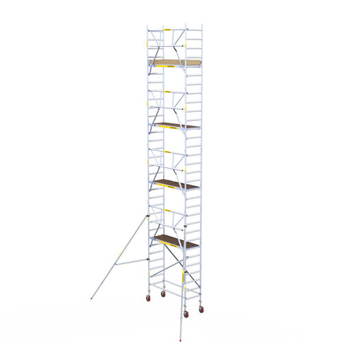 Panthera 75x185 Rollgerüst 10,2m Arbeitshöhe einfaches Geländer Panthera Panthera 75x185 Rollgerüst 10,2m Arbeitshöhe einfaches Geländer
