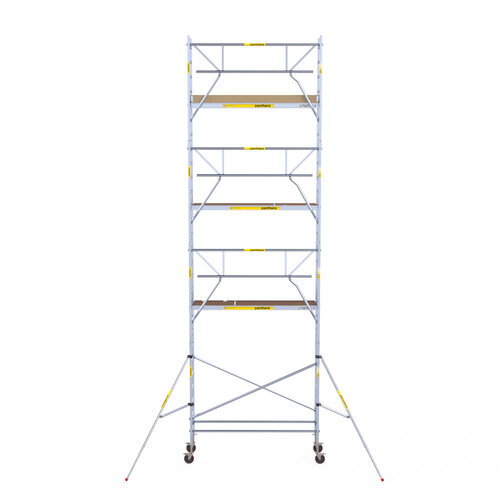 Panthera 75x245 Rollgerüst 9,2m Arbeitshöhe einfaches Geländer Panthera Panthera 75x245 Rollgerüst 9,2m Arbeitshöhe einfaches Geländer