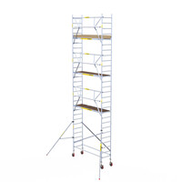 Panthera Panthera 75x245 Rollgerüst 9,2m Arbeitshöhe einfaches Geländer