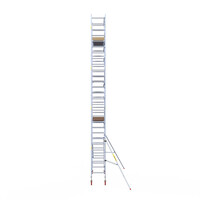 Panthera Panthera 75x245 Rollgerüst 9,2m Arbeitshöhe einfaches Geländer