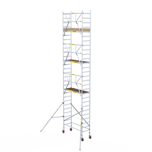 Panthera 75x185 Rollgerüst 9,2 m Arbeitshöhe einfaches Geländer Panthera Panthera 75x185 Rollgerüst 9,2 m Arbeitshöhe einfaches Geländer