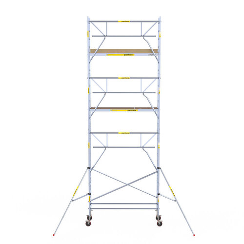 Rollgerüst 75x245 8,2m Arbeitshöhe Einzelgeländer Panthera Rollgerüst 75x245 8,2m Arbeitshöhe Einzelgeländer