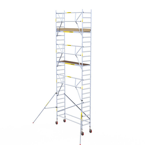 Rollgerüst 75x245 8,2m Arbeitshöhe Einzelgeländer Panthera Rollgerüst 75x245 8,2m Arbeitshöhe Einzelgeländer