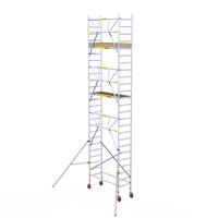 Panthera Panthera 75x185 Rollgerüst 8,2 m Arbeitshöhe einfaches Frontgeländer