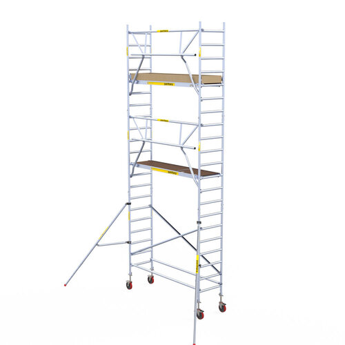 Rollgerüst 75x245 7,2m Arbeitshöhe Einzelgeländer Panthera Rollgerüst 75x245 7,2m Arbeitshöhe Einzelgeländer