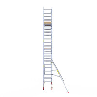 Panthera Panthera 75x185 Rollgerüst 7,2m Arbeitshöhe einfaches Geländer