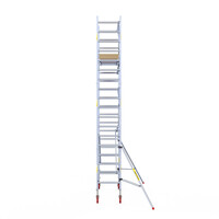 Panthera Panthera 75x185 Rollgerüst 6,2 m Arbeitshöhe einfaches Geländer