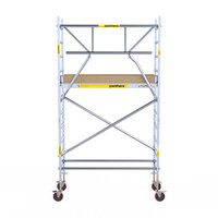 Panthera Panthera 75x185 Rollgerüst 4,2m Arbeitshöhe einfaches Frontgeländer