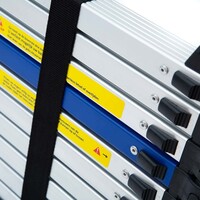 Panthera Teleskopleiter 3,2 Meter mit Soft Close - Kopie (Test)