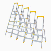 Panthera Panthera Haushalts Trittleiter 1x6 Stufen