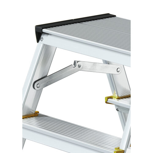 Panthera Panthera Trittleiter für den Haushalt doppelt 2x2 Stufen