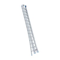 Eurostairs Eurostairs Stufenleiter gebogen 3x14 + Giebelrollen