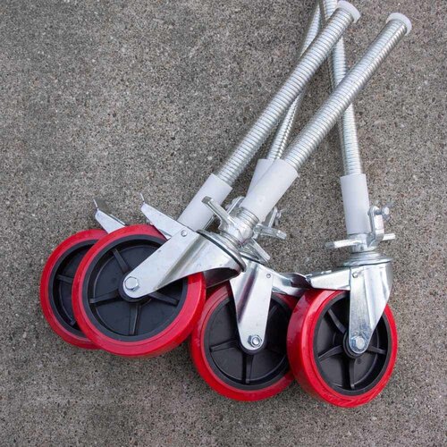 Panthera Lenkrollen Gummi + Stahlspindel 20 cm Panthera Panthera Lenkrollen Gummi + Stahlspindel 20 cm