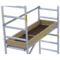 Panthera Panthera Randregal-Set Holz 75 x 245 cm